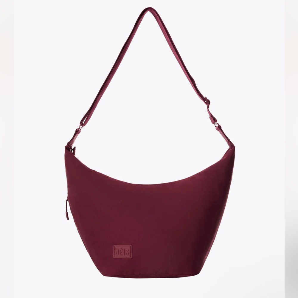 BEIS The Crescent Catchall SOLD OUT COLOR BURGUNDY